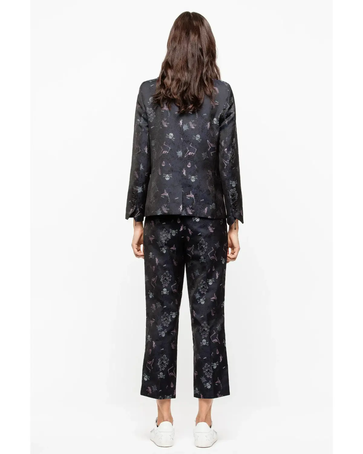 Zadig & Voltaire Pants Victor Jac Tattoo Print Size AU 8 - Image 2
