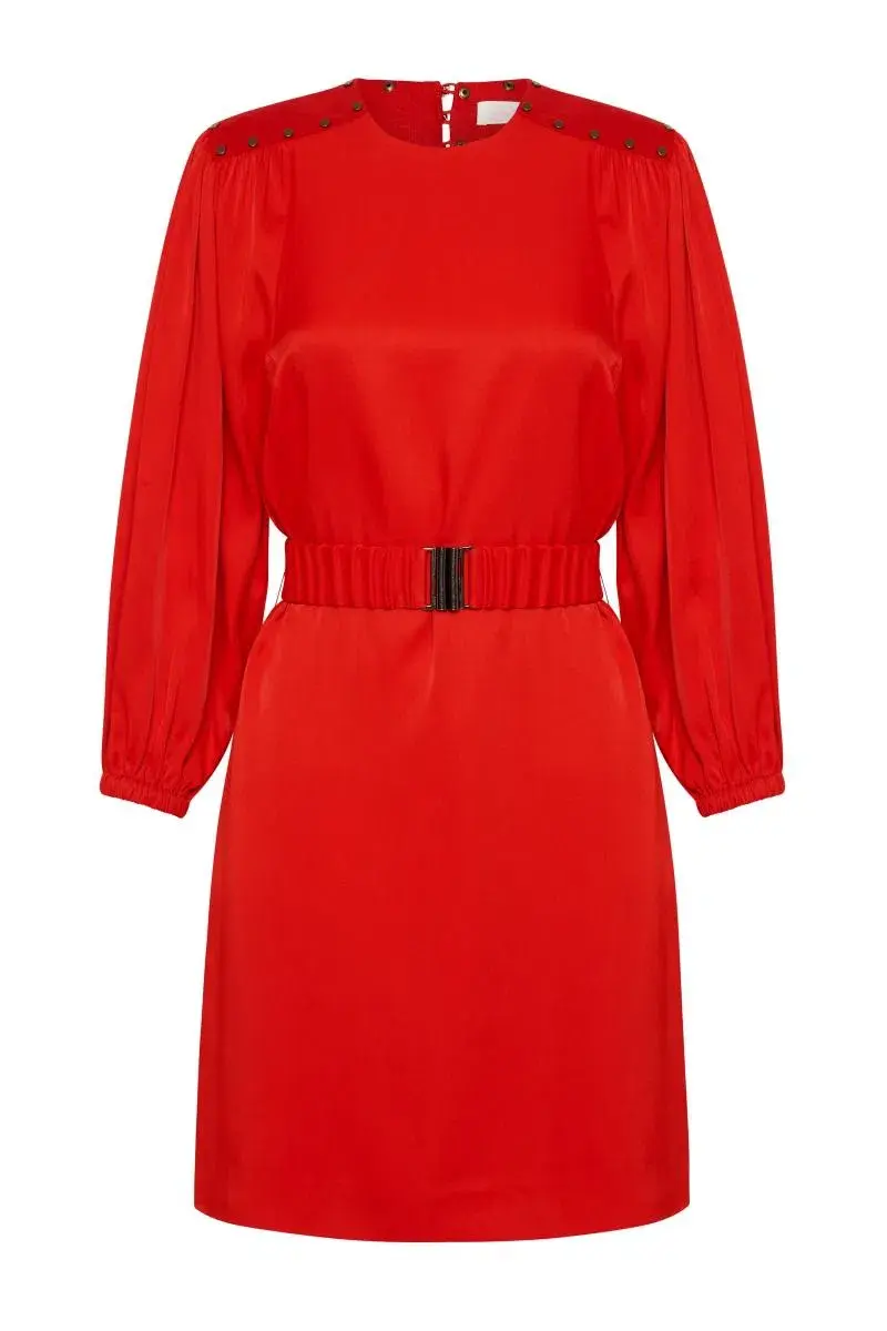 Sass & Bide One Night Only Dress Red Size 8 for rent on The Volte - main image