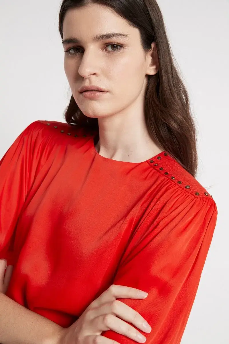 Sass & Bide One Night Only Dress Red Size 8 for rent on The Volte - main image