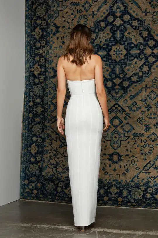 Lexi Leyla Dress White Size 8 - Image 4