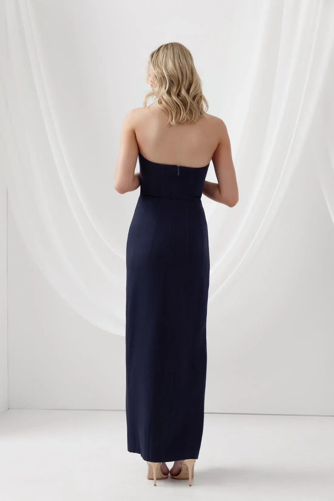 Lexi Leyla Dress Navy Size 12 - Image 3