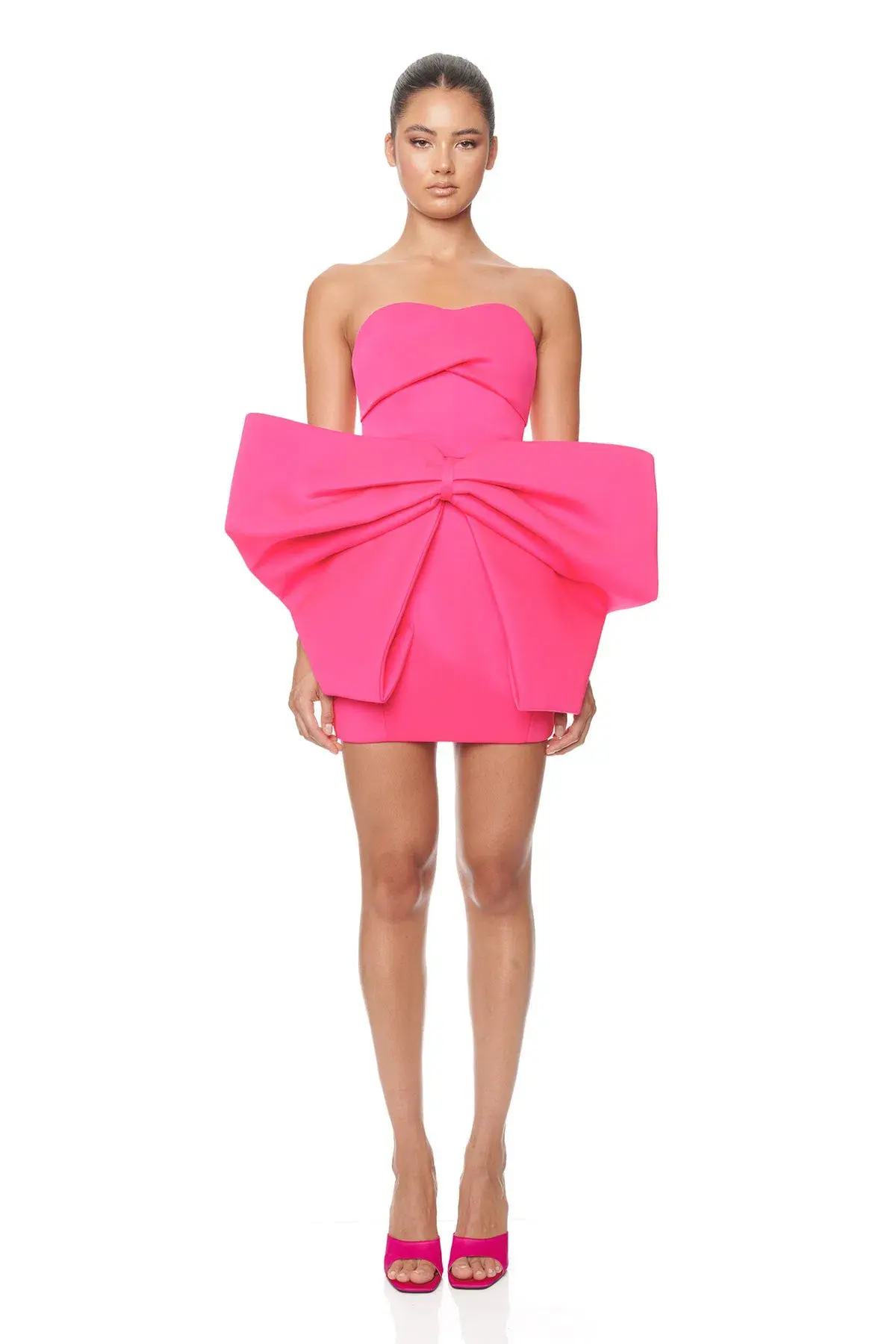 Eliya The Label Paris Mini Dress Pink Size 10 - Image 1