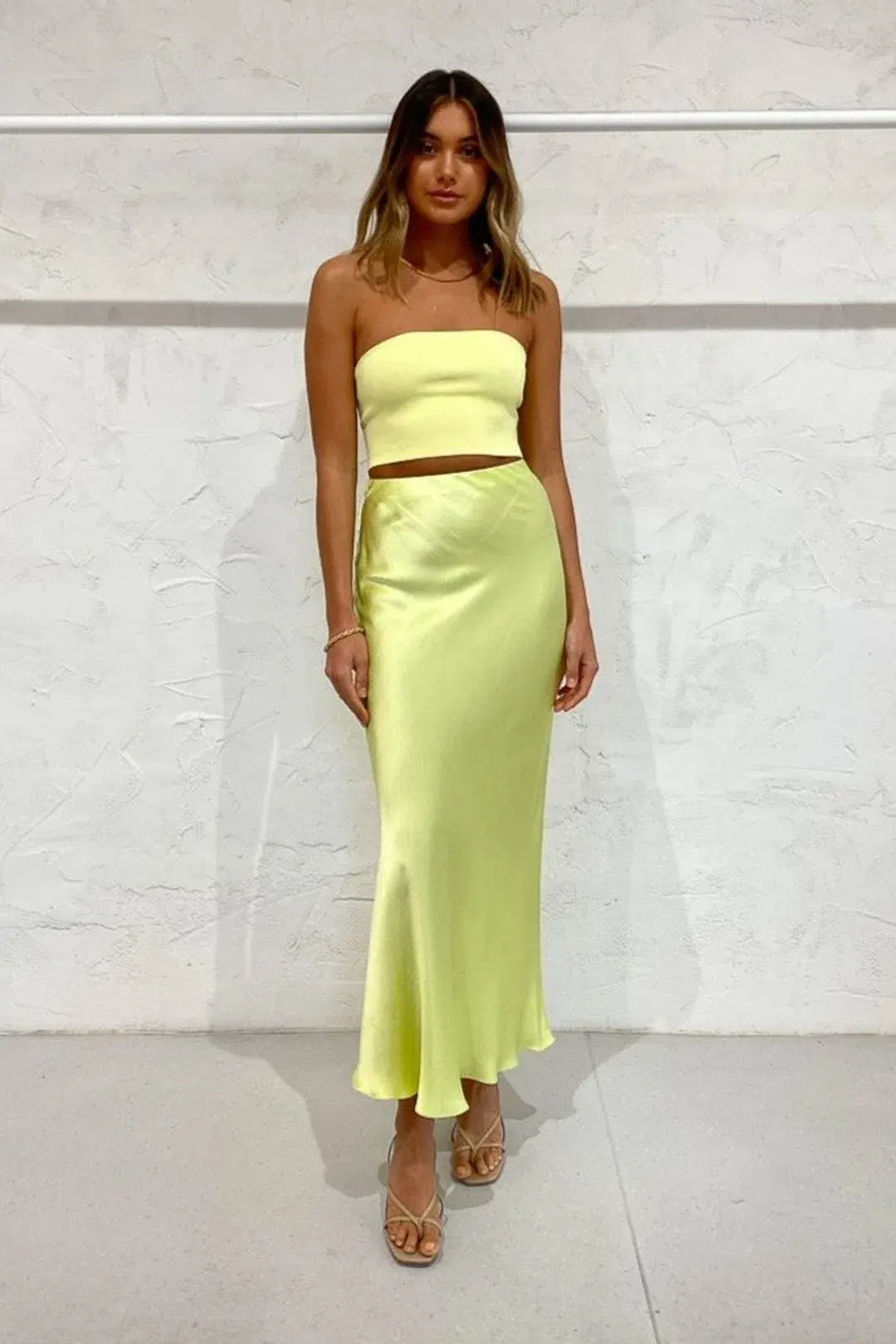 Bec and Bridge Citrus Sweetie Maxi Skirt Citrus Size 8 - Image 2