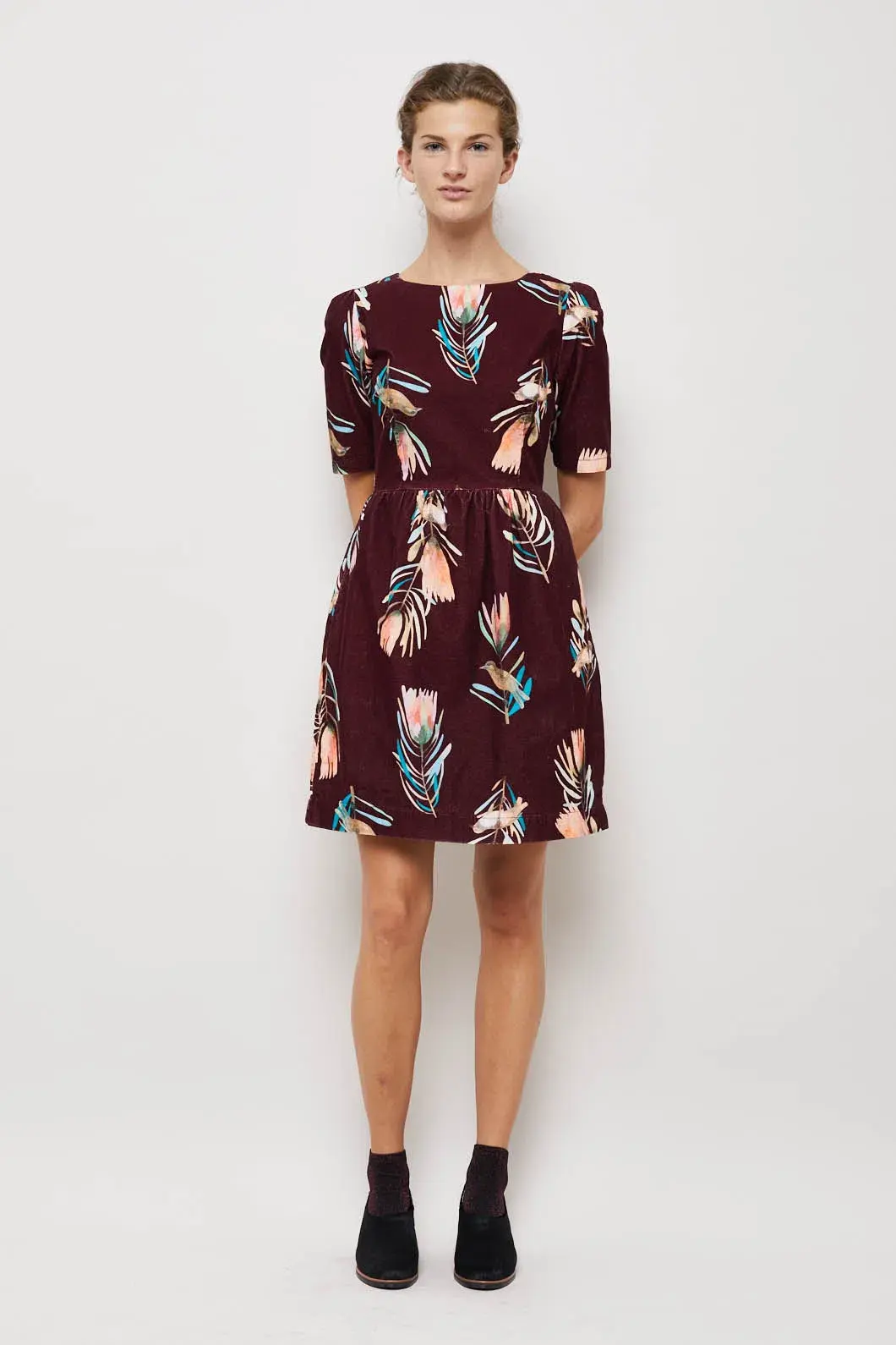 Gorman Sugar Bush Cord Dress Print Size 8 - Image 2