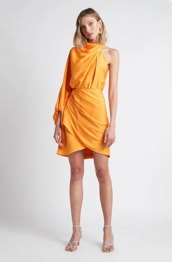 Sheike Juliet Dress Orange Size 8 - Image 1