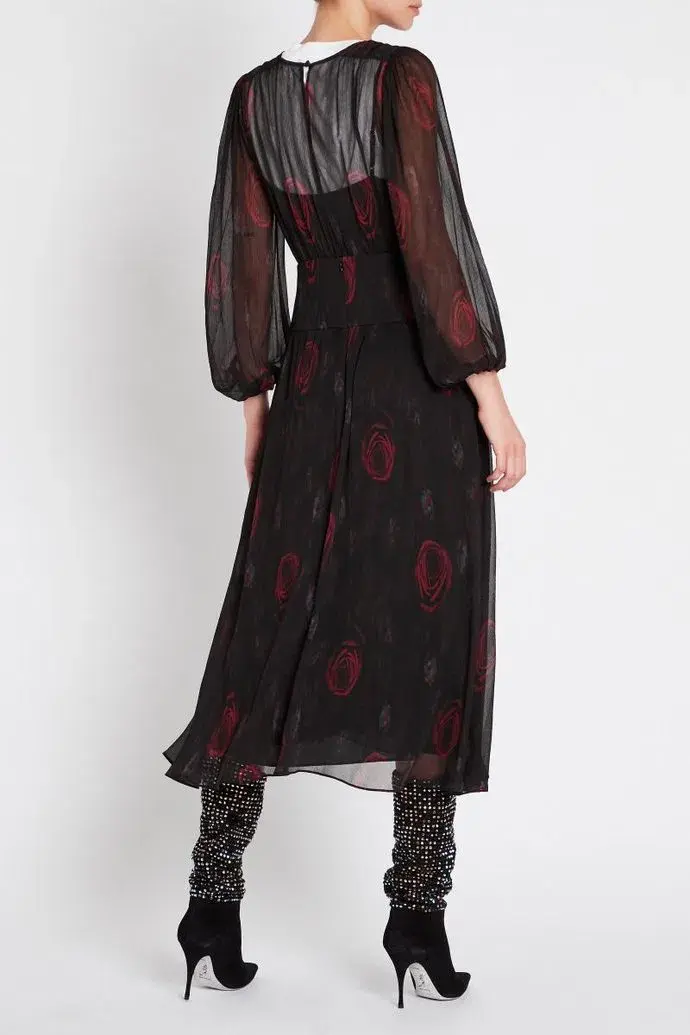 Sass and Bide Light As Air Dress Print Size 8 - Image 2