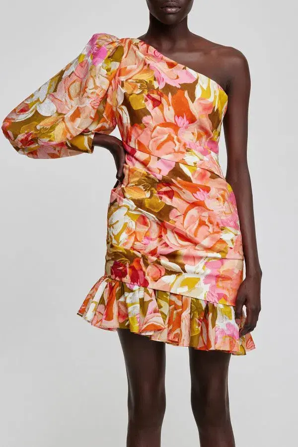 Acler Lawson Dress Print Size 12 for rent on The Volte - main image