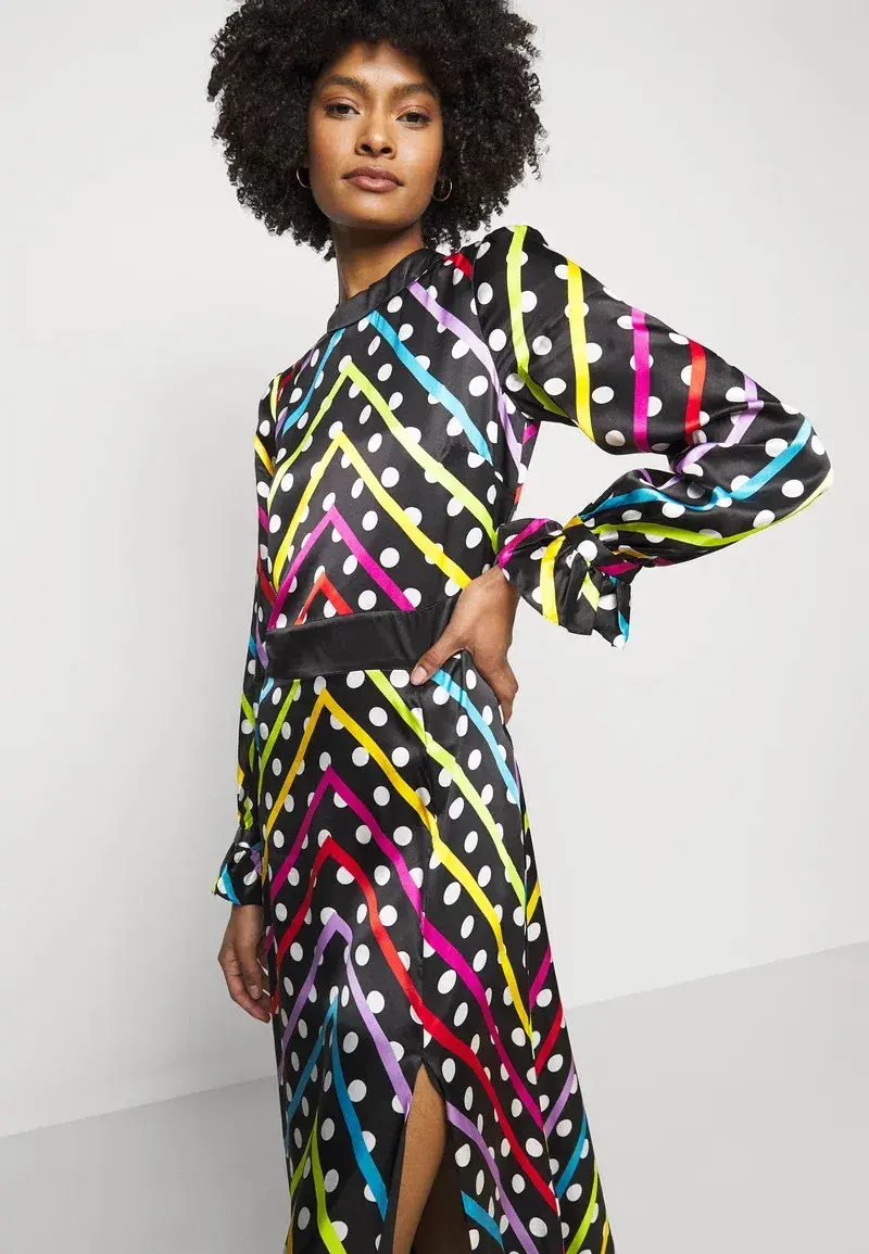 Olivia Rubin Marley Polka Dot Dress Print Size 10 - Image 4