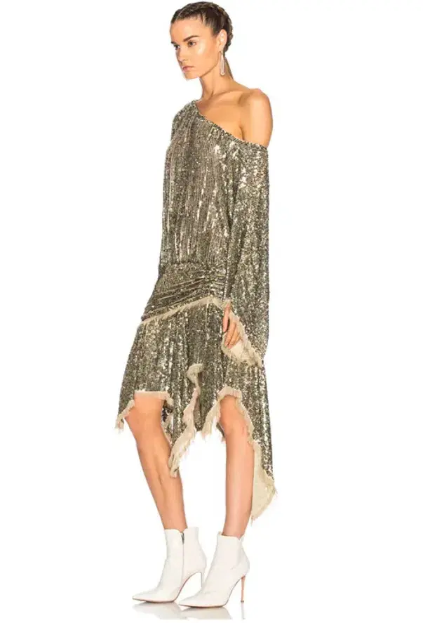 Zimmermann Folly Elusive Mini Dress Sequin Size 1 / Au 10 - Image 3