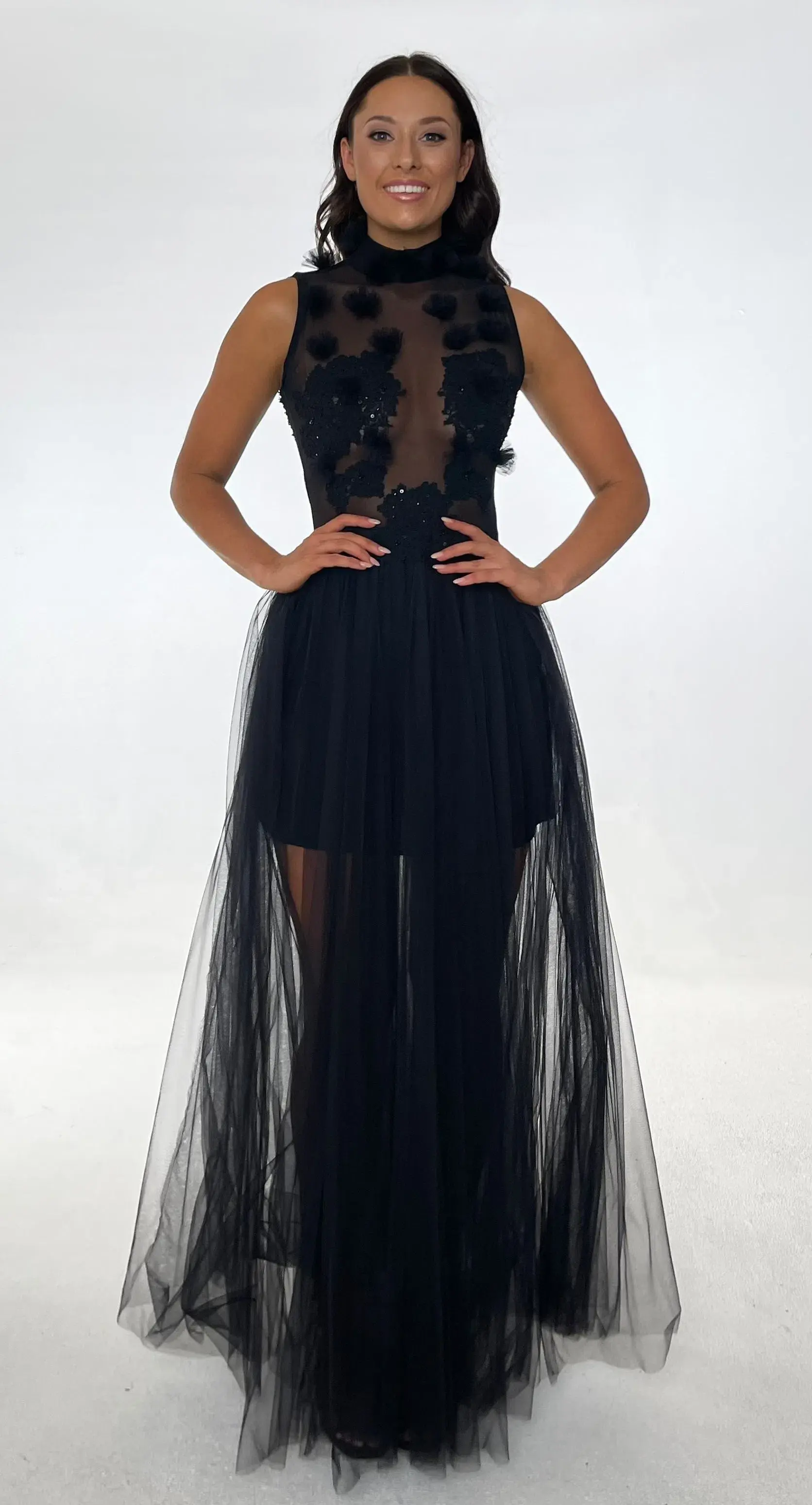 Jonte Dreamer Gown Black Size 6 - Image 2