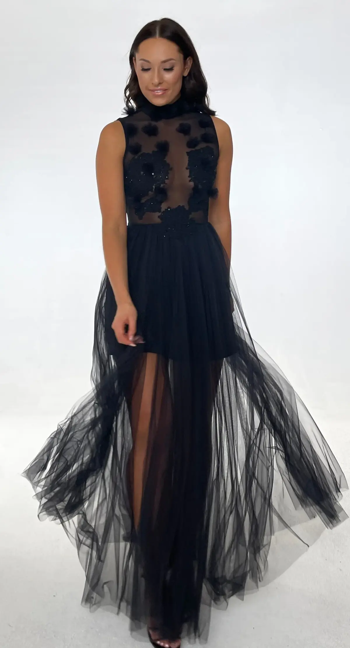 Jonte Dreamer Gown Black Size 6 - Image 1