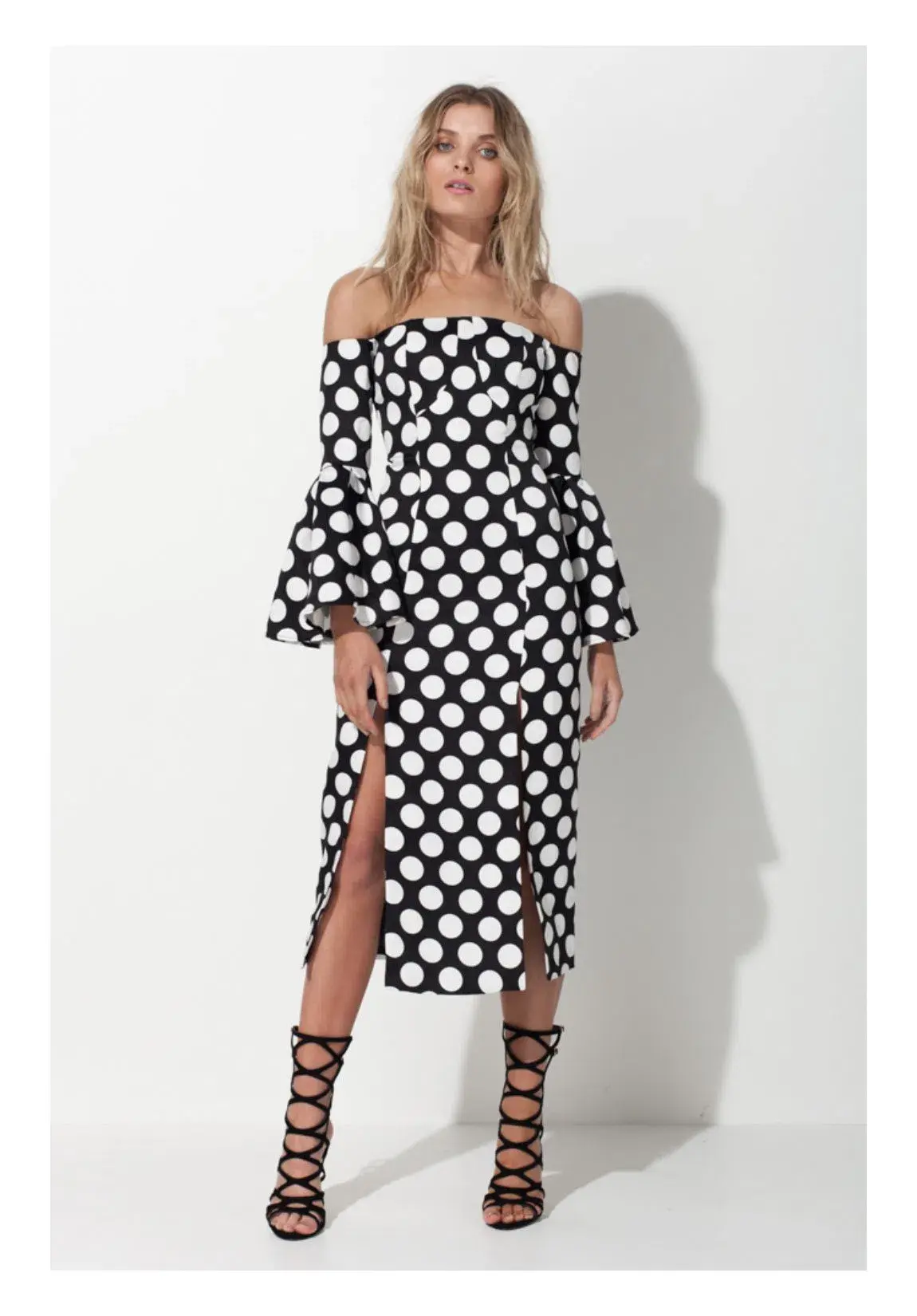 Mossman Spot The Difference Dress Print Size 6 - Image 1