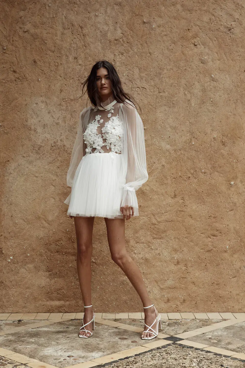 Christie Nicole Bridal Kym Dress White Size 8 for rent on The Volte - main image