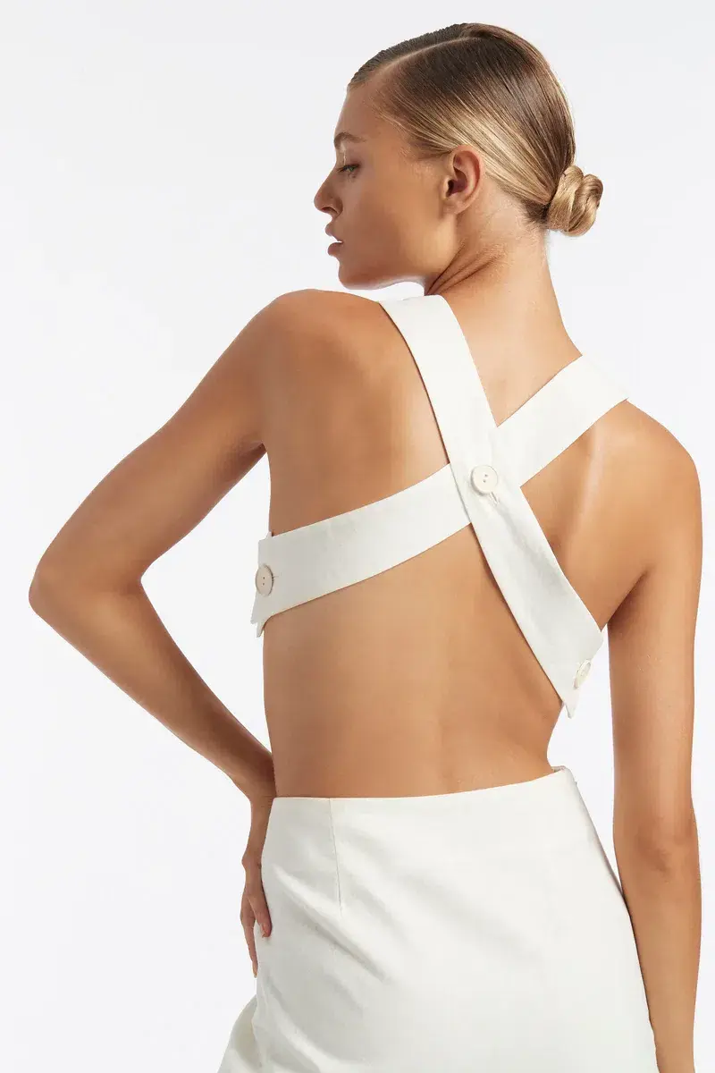 Sir The Label Martine Set White Size 6 - Image 4