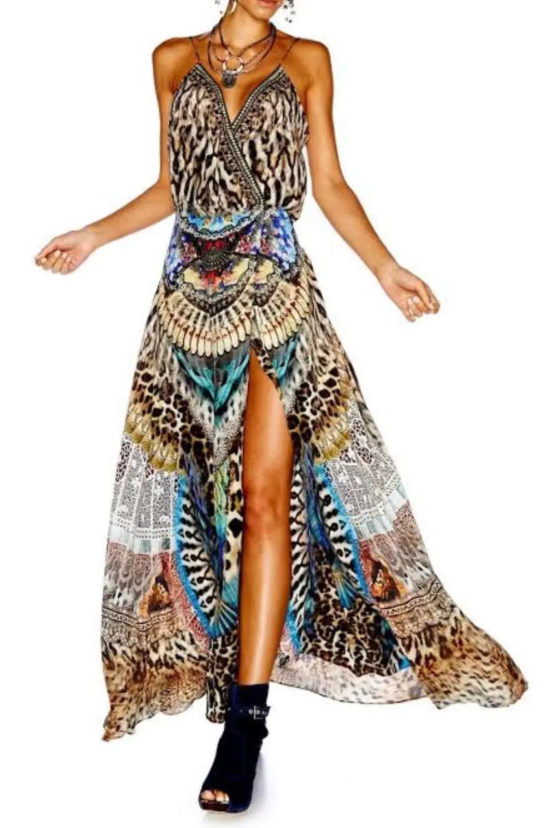 Camilla Fan of the Wild Wrap Dress Print Size 1  - Image 1