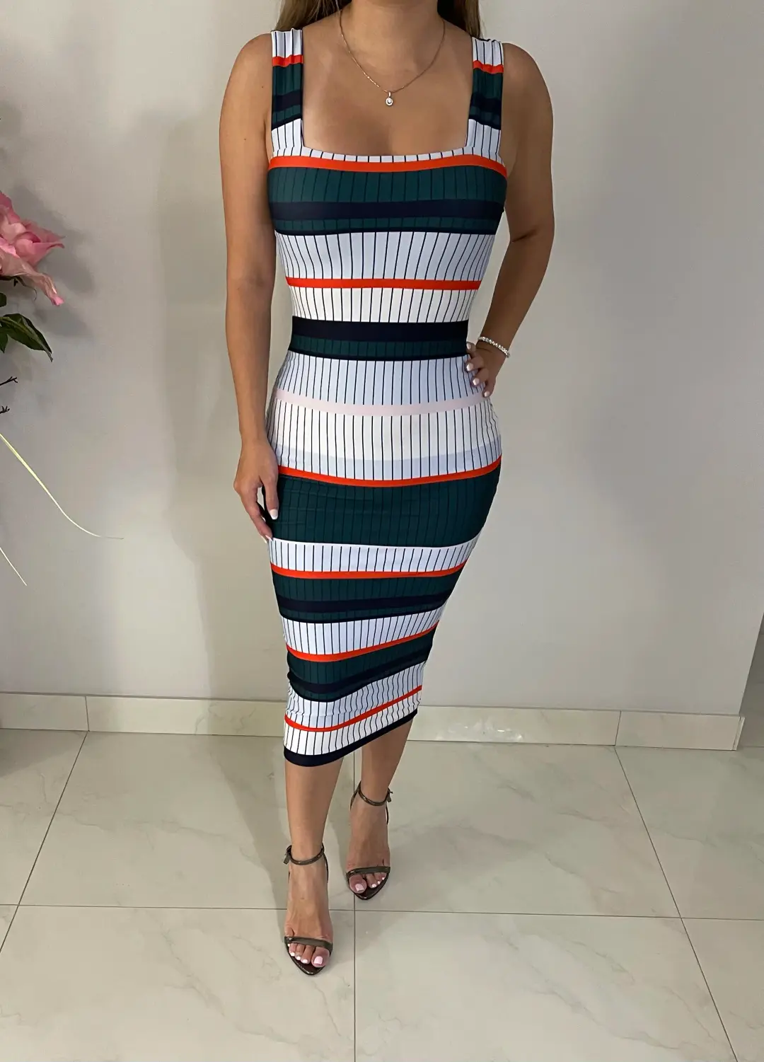 Kookai Grenada Dress Print Size 1 for rent on The Volte - main image