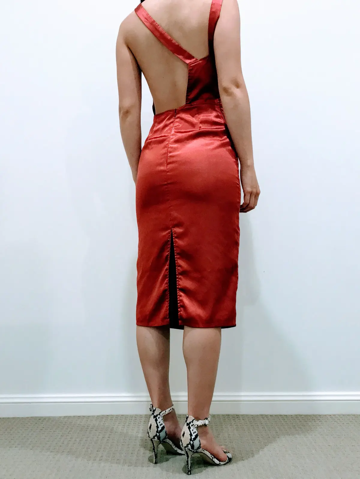 Maurie & Eve Indian Dress Red Size 8  - Image 3