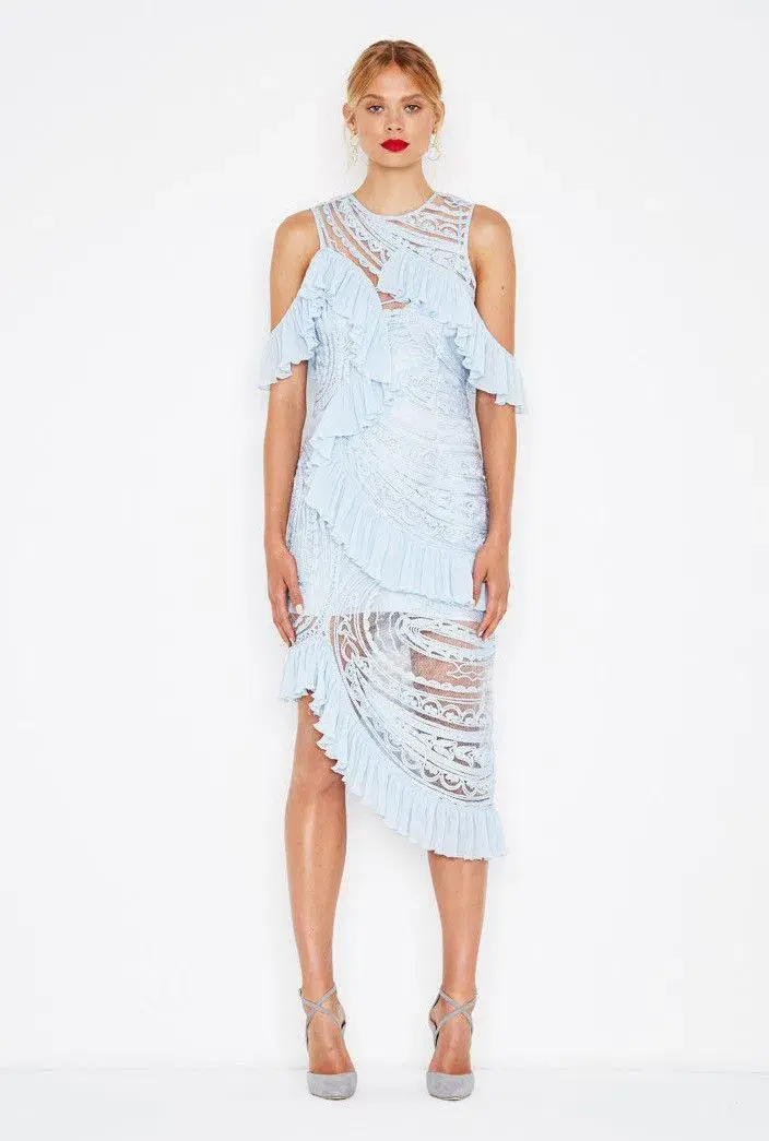 Alice Mccall Love Me Like You Do Dress Ice Blue Size 6 - Image 1