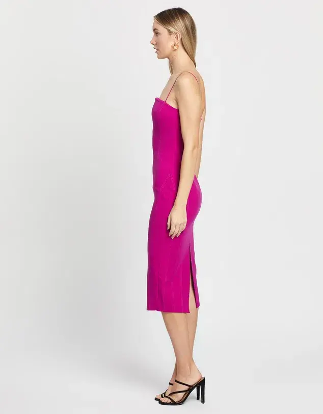 Misha Irisa Dress Pink Size 10/M - Image 3