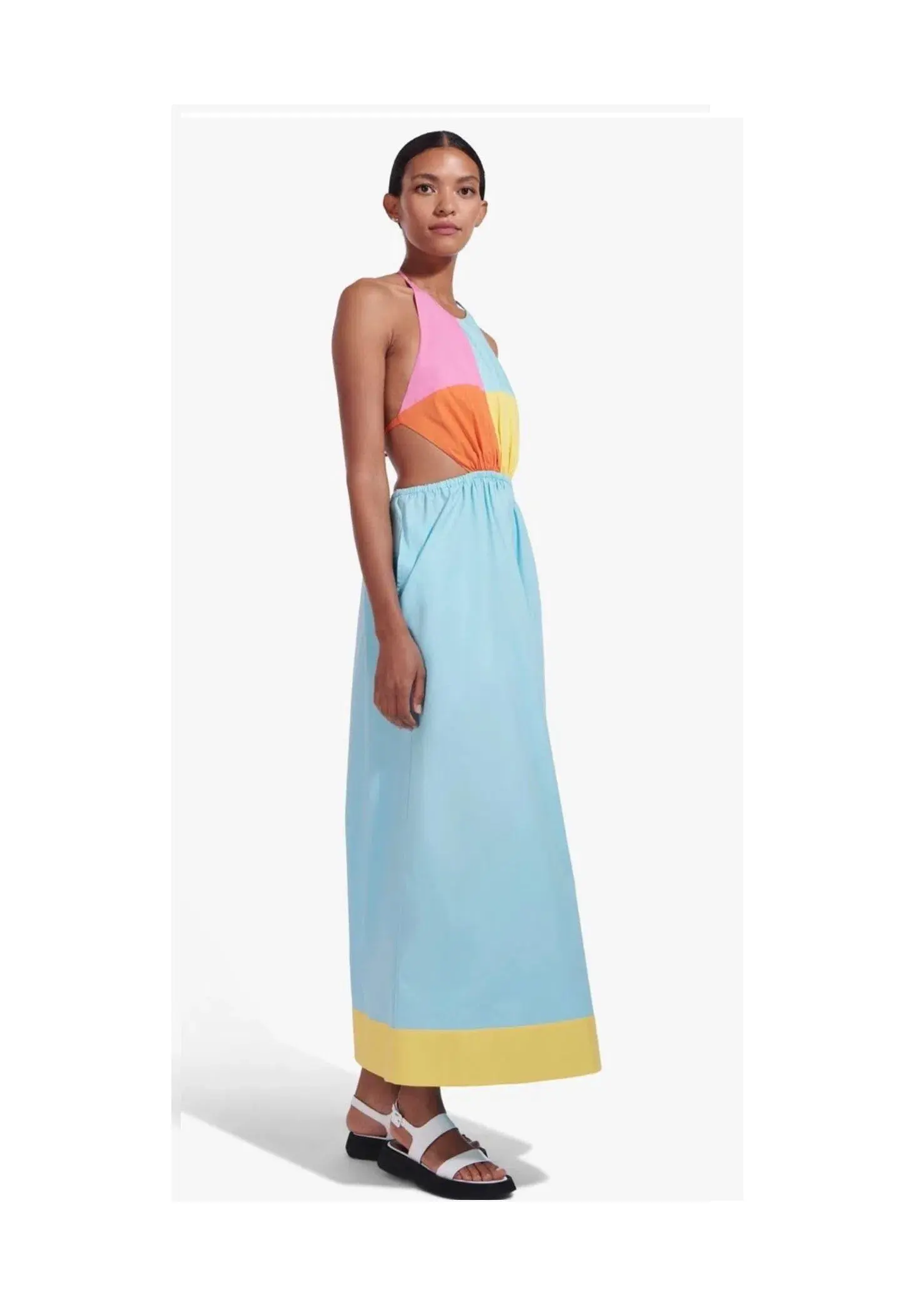 Staud Eliana Dress Multi Size 6 - Image 2