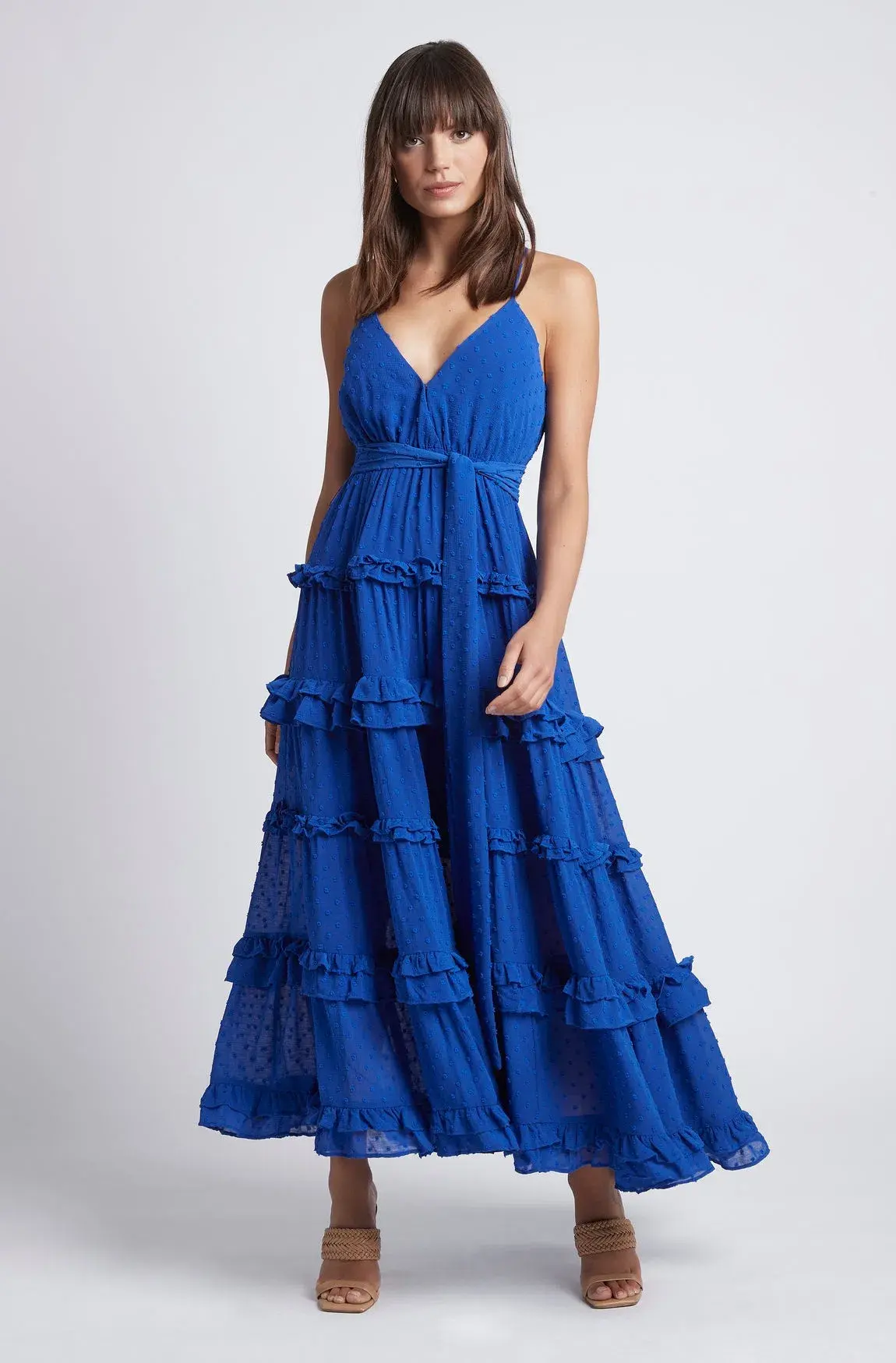 Sheike Queen of Hearts Dress Blue Size 6 - Image 1