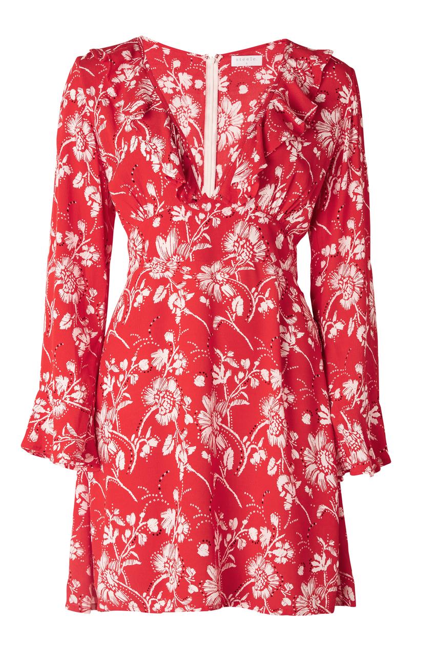 Wildflower Mini LS Dress - Image 4