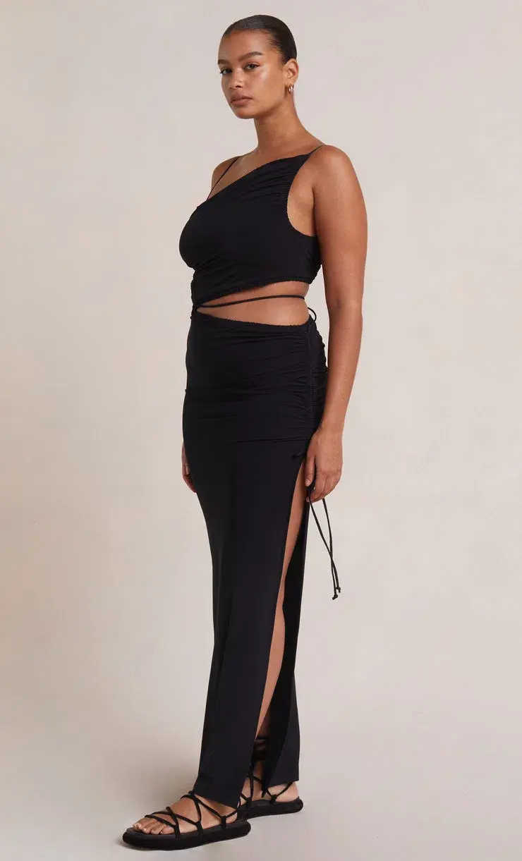 Bec and Bridge Dilkon Maxi Dress Black Size 10 - Image 4