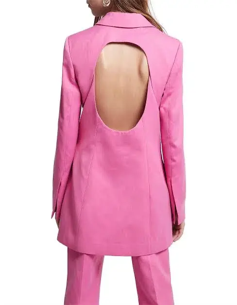 Aje  Allegro Blazer and Pants Set Pink Size 8 for rent on The Volte - main image