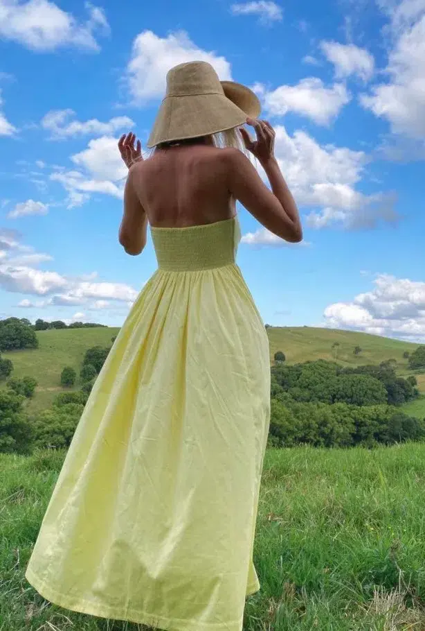 Steele Lago Dress Yellow Size 8 - Image 4