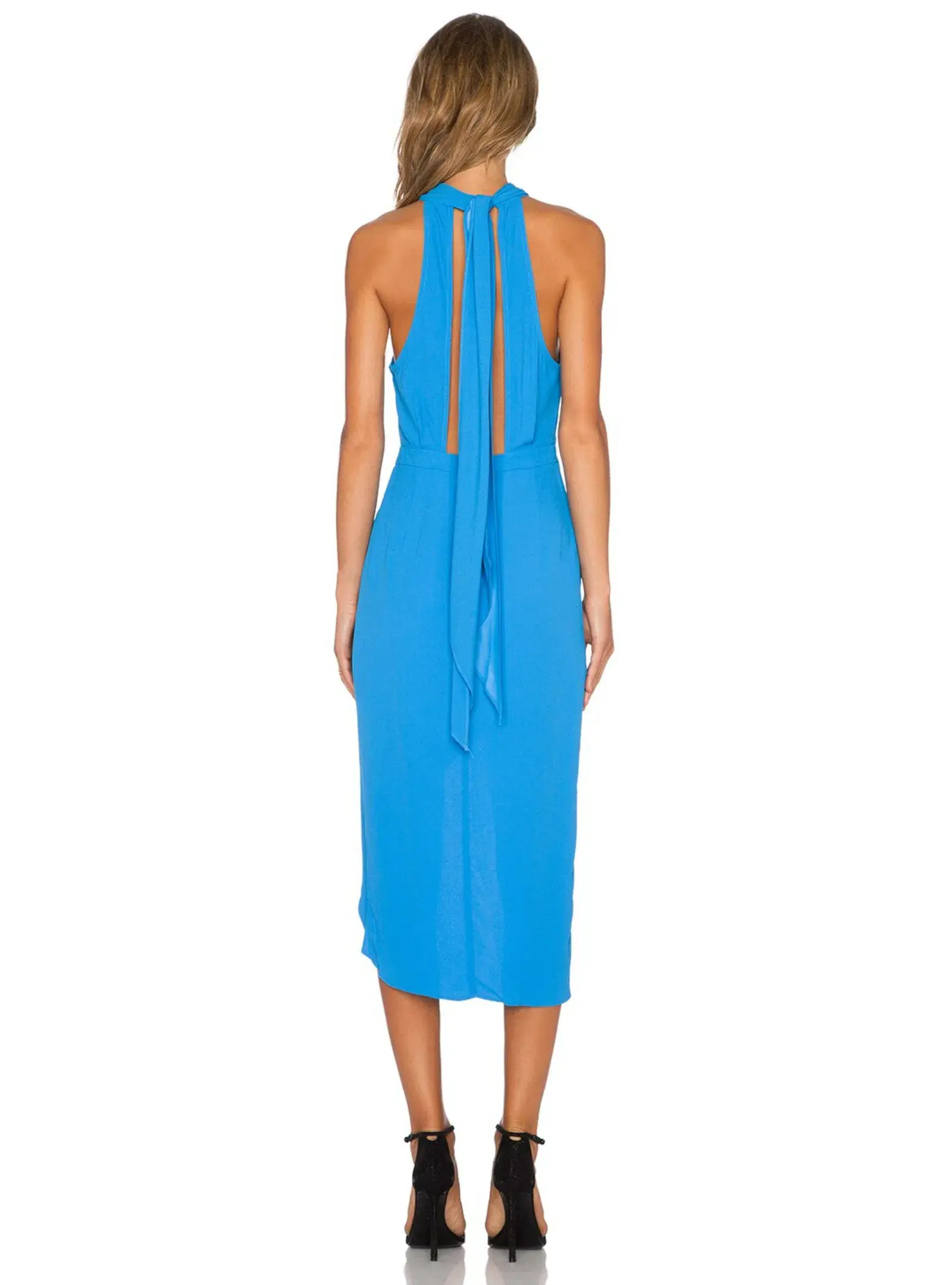 Bec & Bridge Oceanus Dress in Blue Size AU 10 - Image 3
