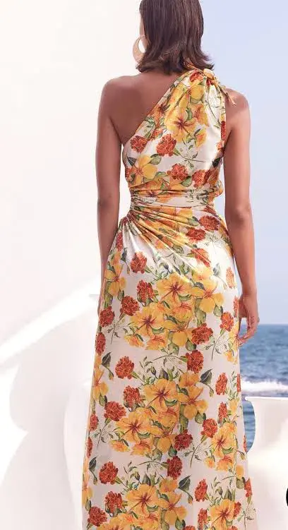 Sonya Moda Nour Maxi Dress Print Size 8 for rent on The Volte - main image