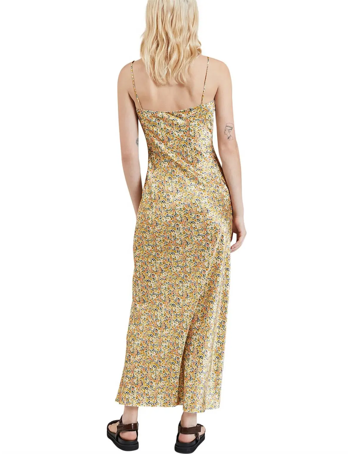 Bec & Bridge Golden Fields Maxi Dress Gold Size 12  - Image 2