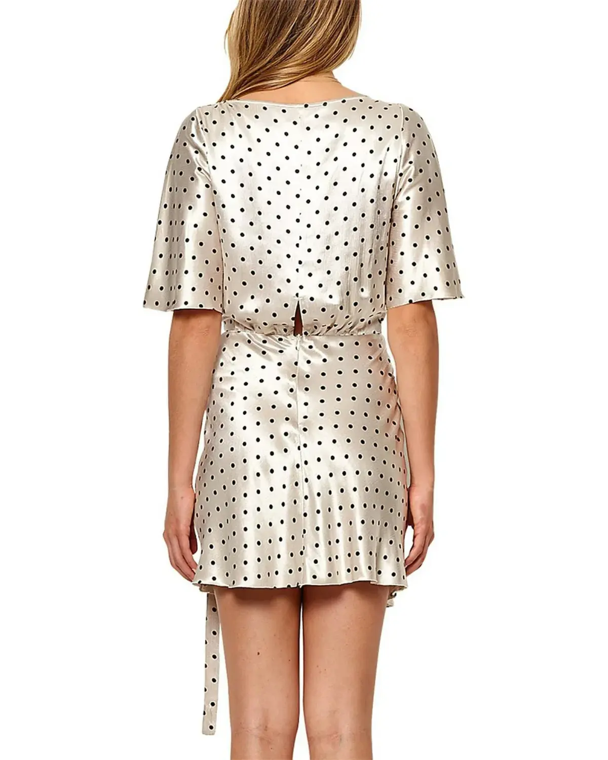 Bec & Bridge Bon Appetit Wrap Mini Dress Print Size AU 10  - Image 5