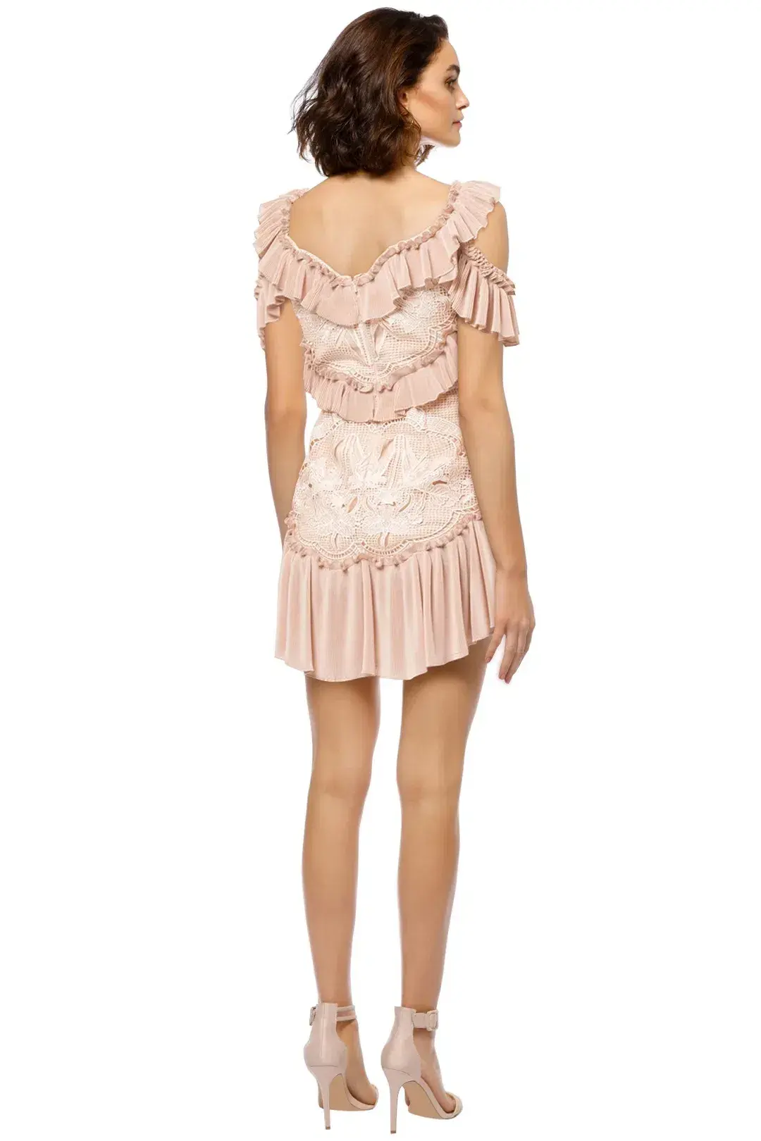 Alice McCall Lovebirds Dress Nude Size 12 - Image 3