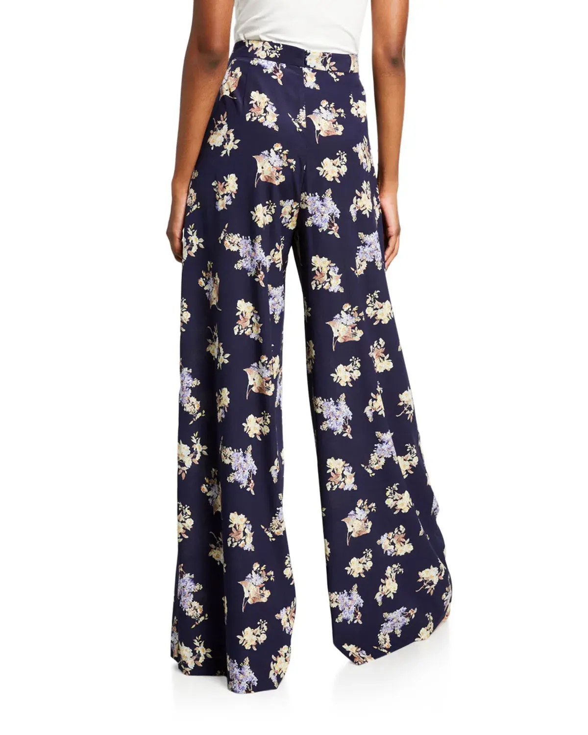 Zimmermann Sabotage Silk Wide Leg Pants Floral Size 1 / AU 10 - Image 2