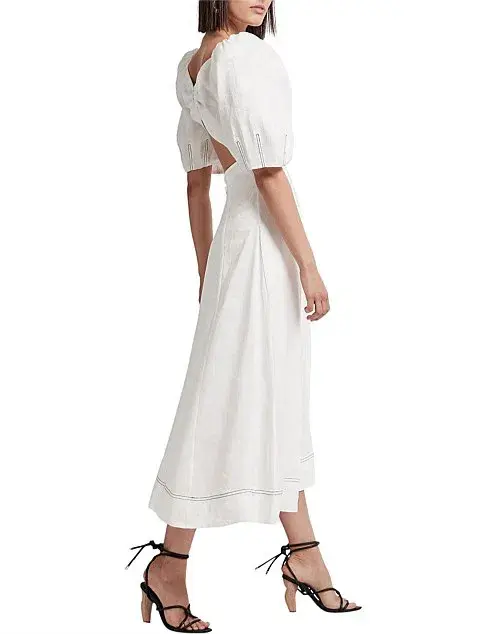 Aje Harmoney Dress White Size 8  - Image 4
