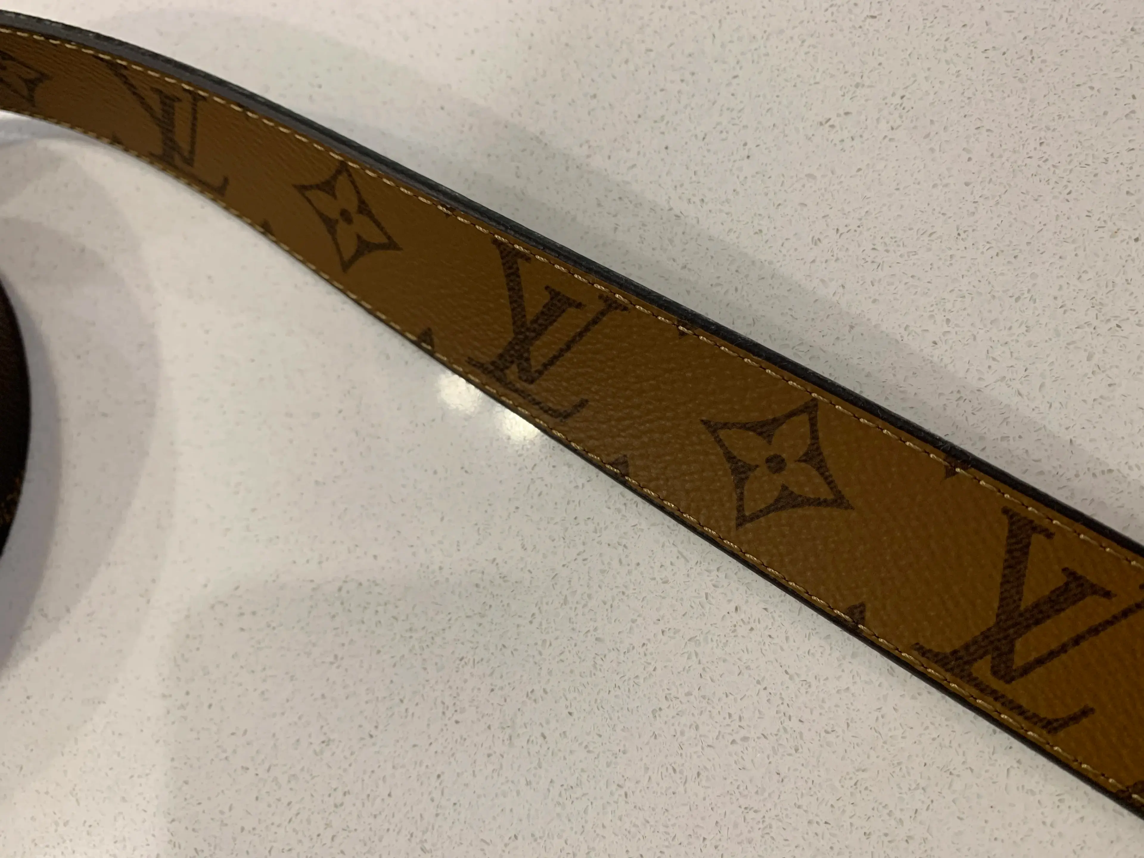 Louis Vuitton Iconic 30MM Reversible Belt Brown  - Image 4