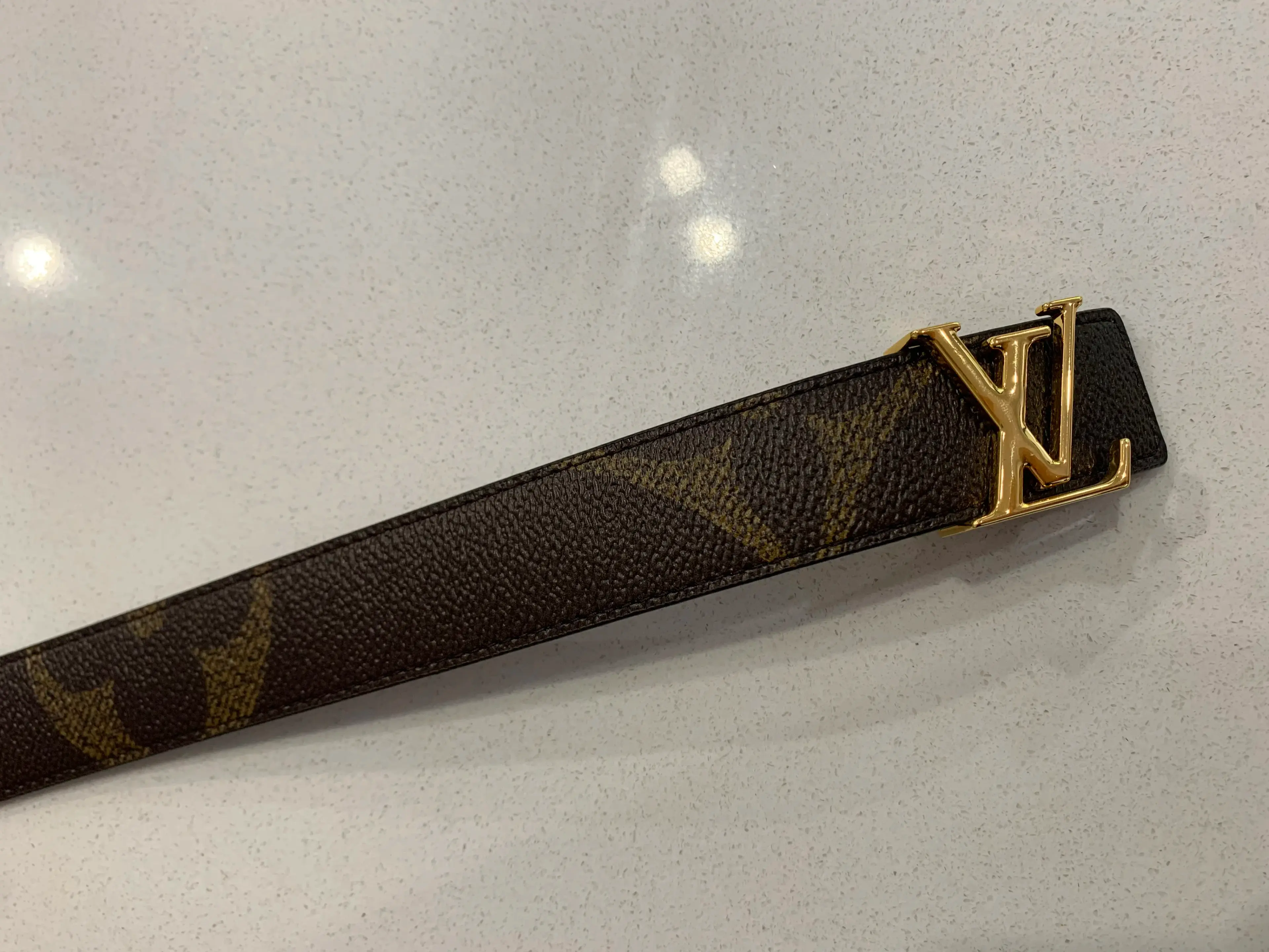 Louis Vuitton Iconic 30MM Reversible Belt Brown  - Image 3