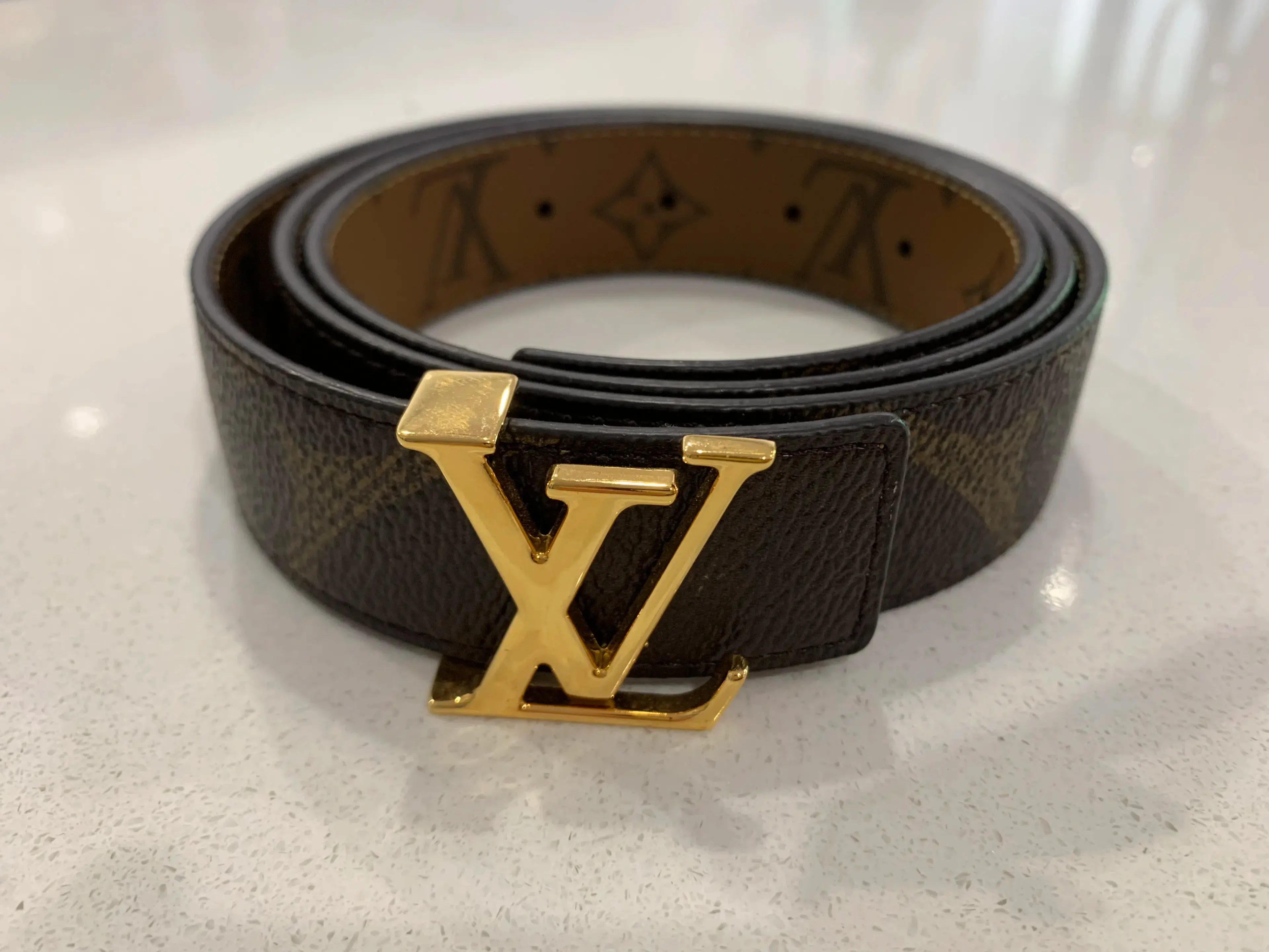 Louis Vuitton Iconic 30MM Reversible Belt Brown  - Image 2