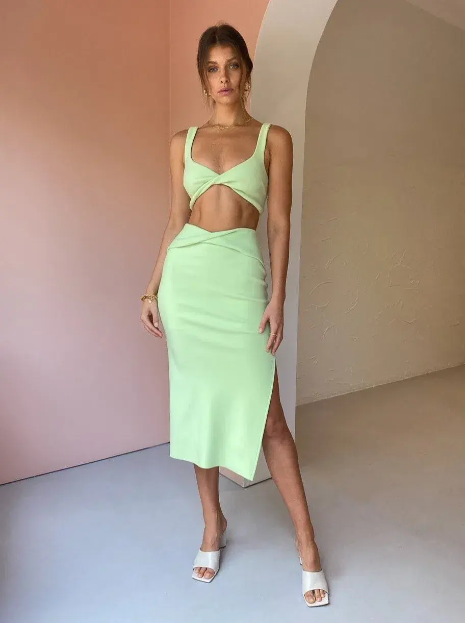 Bec & Bridge Clover Set Green Size 6 for rent on The Volte - main image