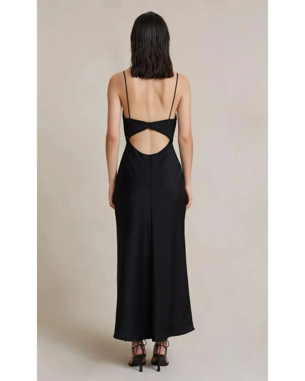 Bec & Bridge Valerie Midi Dress Black Size AU 8 - Image 3