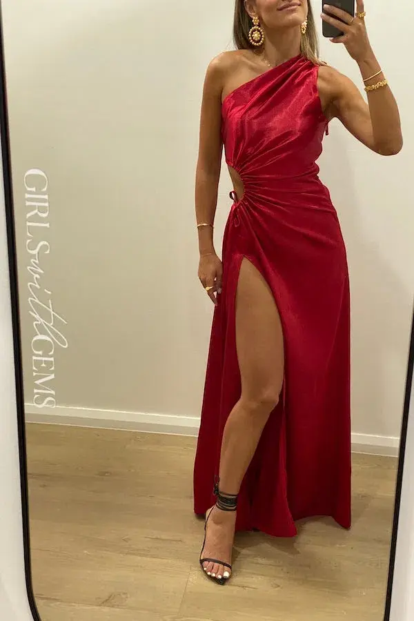 Sonya Moda Nour Maxi Dress Scarlet Red Size 10 - Image 5