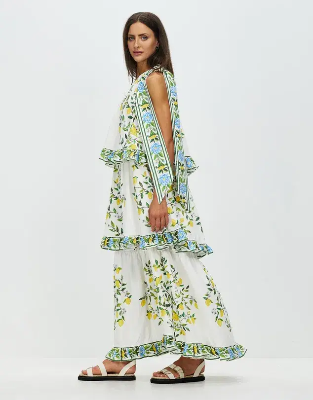 Binny You & Me in Capri Maxi Dress Print Size 12 - Image 2