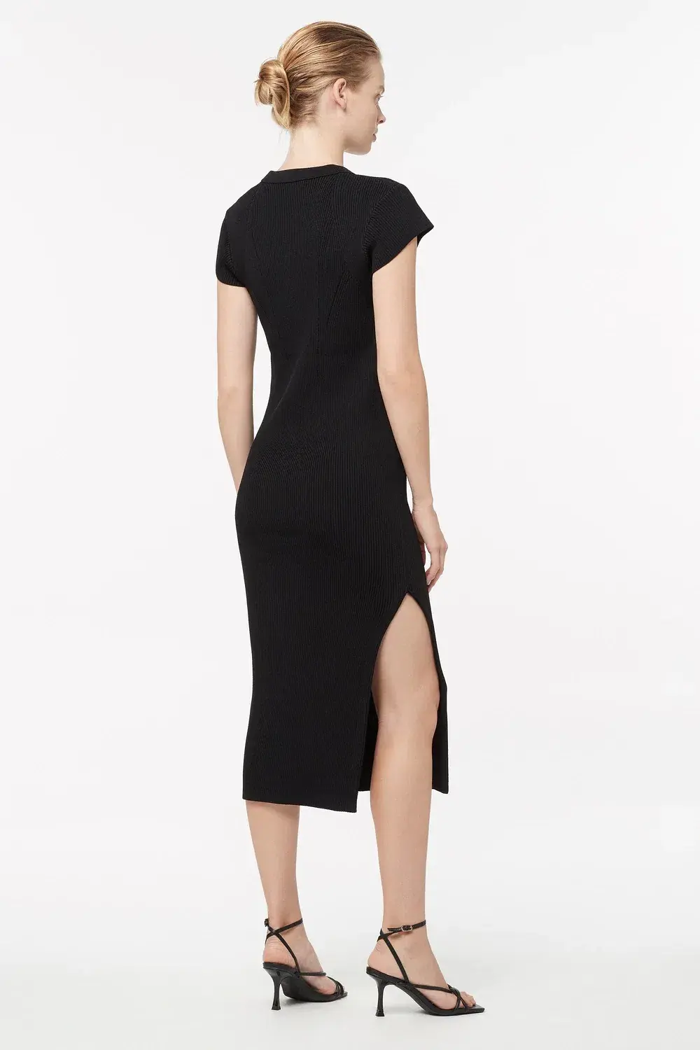 Manning Cartell MVP Knit Polo Dress Black Size 6 - Image 3