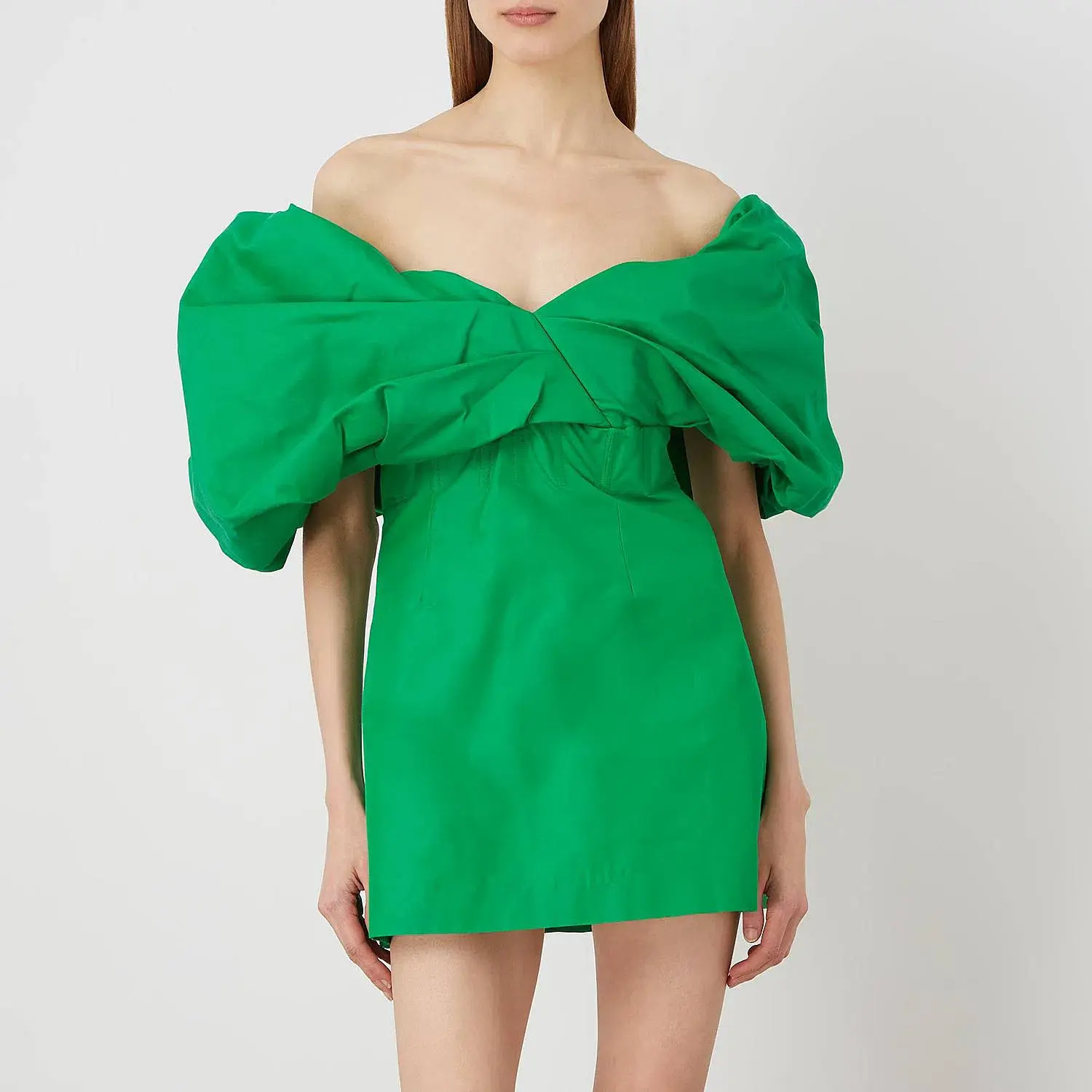 Rachel Gilbert Xavier Mini Dress Green Size 3 / AU 12 - Image 3