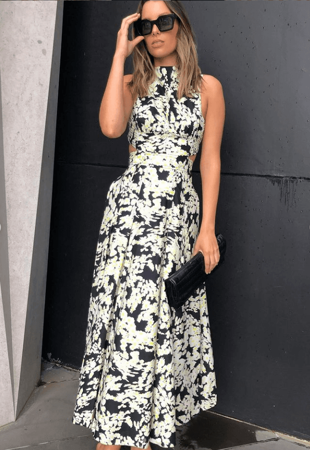 Camilla and Marc Ellie Maxi Dress Print Size 10 - Image 4