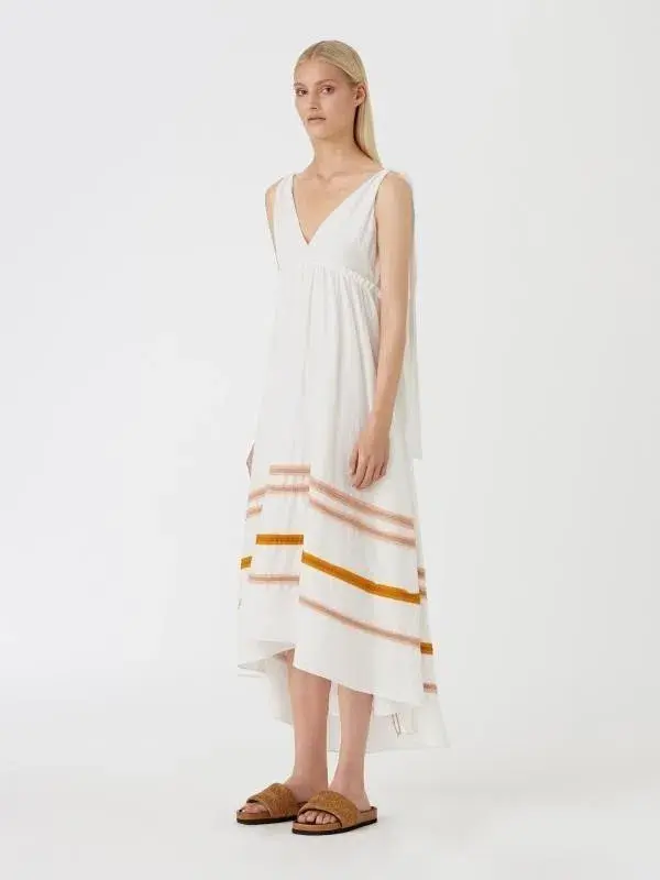 Camilla And Marc Claribel Dress White Size 6 - Image 3