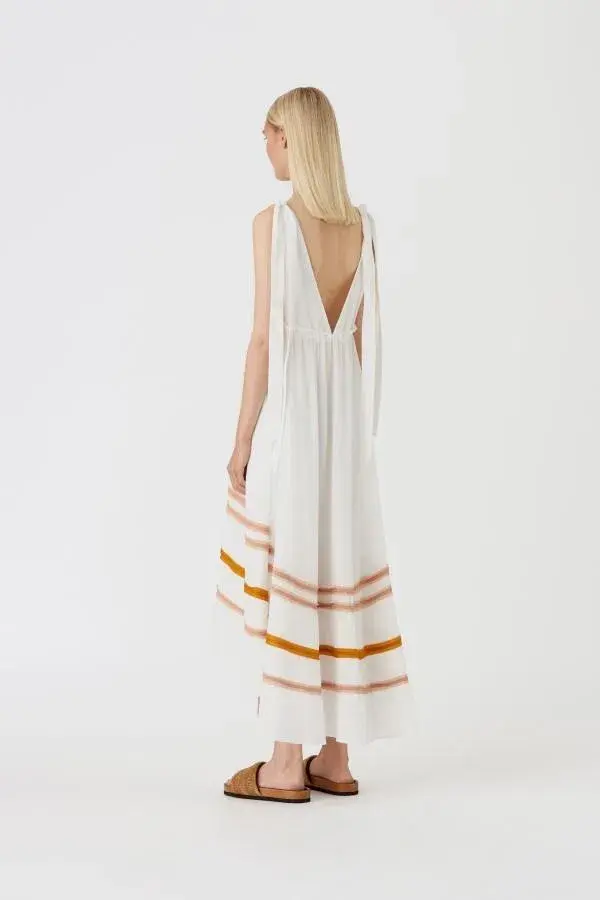 Camilla And Marc Claribel Dress White Size 6 - Image 2