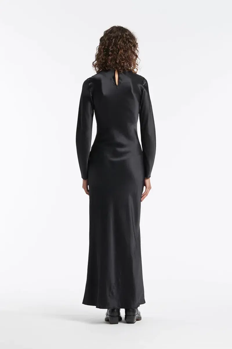 Sir the Label Soleil Long Sleeve Dress Black Size 0 / AU 6 - Image 2