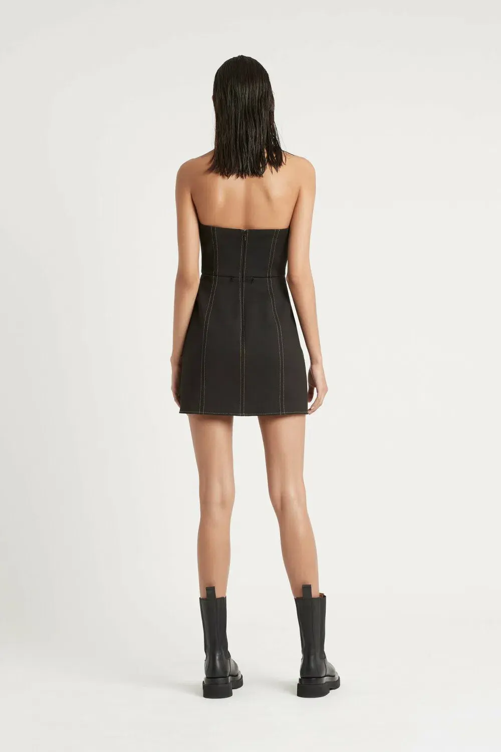 Sir the Label Andre Mini Dress Black Size 8  - Image 2